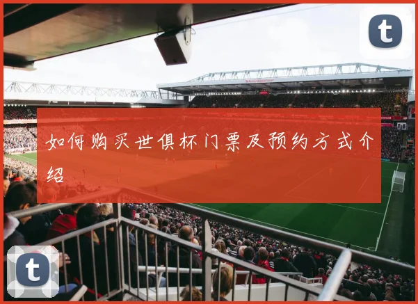 如何购买世俱杯门票及预约方式介绍